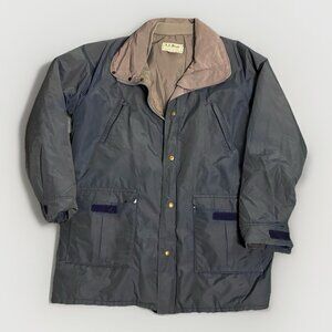 Vintage L.L. Bean Warden Gore Tex Parka Blue Sz XL Tall